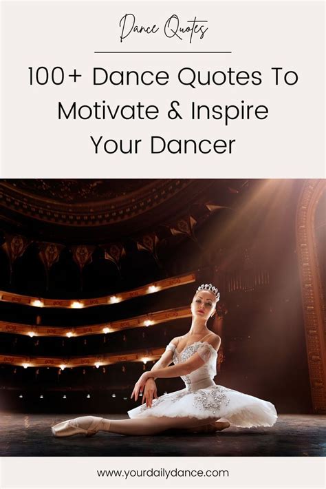100+ Dance Quotes We Love For Dancers .